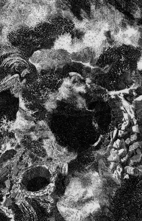 Jutta Burkhardt, Aphasia 9, Tuschezeichnung