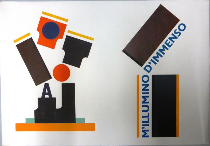 Josua Reichert, M'ILLUMINO D'IMMENS, 1989 © Städtische Galerie Rosenheim
