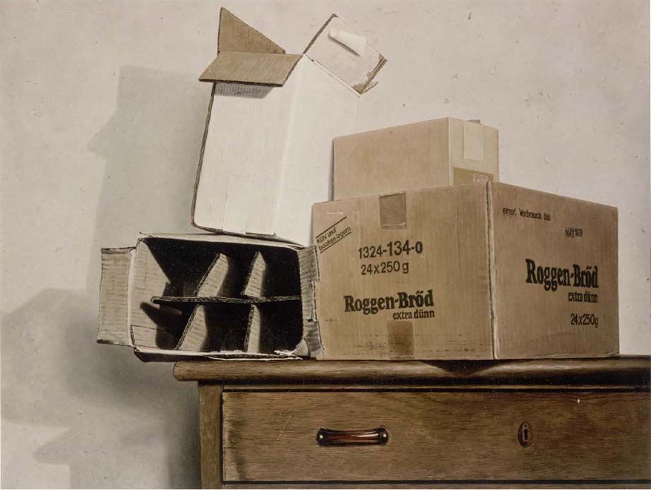 Gerhard Prokop, Stilleben 7, 1980, Öl auf Leinwand © Städtische Galerie Rosenheim