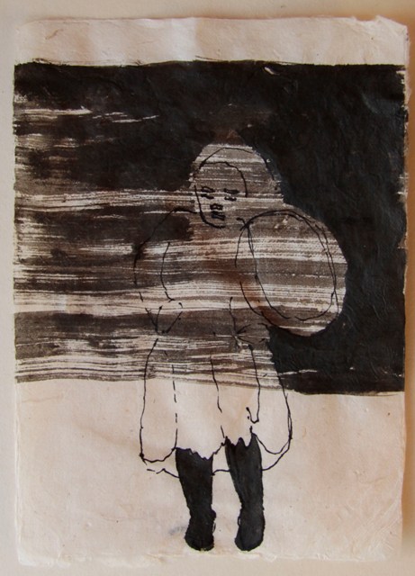 Almut Wöhrle-Russ, 2004, Pap.-Tusche Almut Wöhrle-Russ, 2004, Pap.-Tusche