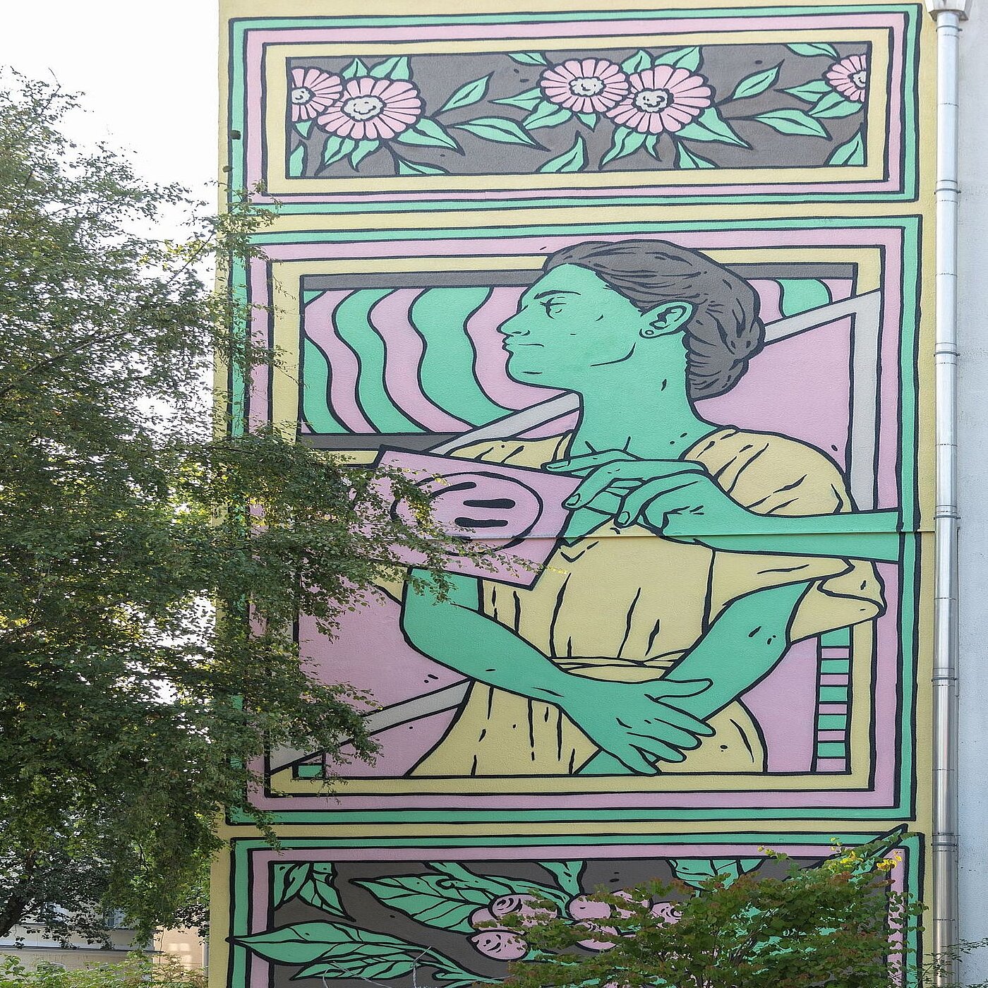 *transit art 2021, ATE, "Change", Reichenbachstraße 8, Foto © Martin Weiand