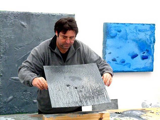 Peter Pohl Im Atelier, 2012