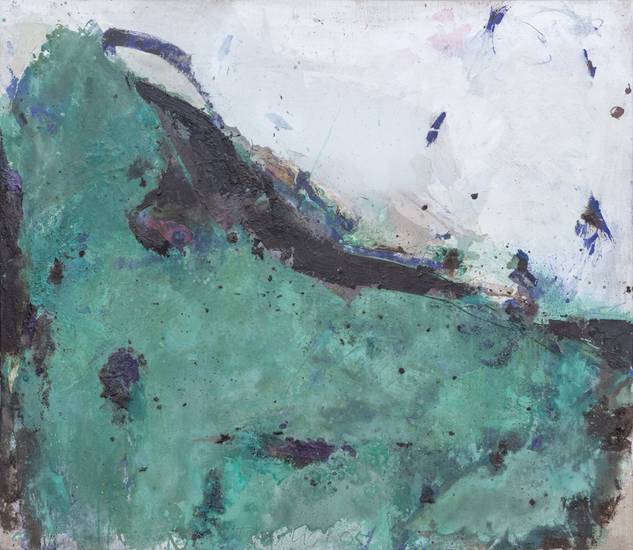 Peter Tomschiczek, Gatterweg, Mischtechnik, 2003, Foto© Martin Weiand