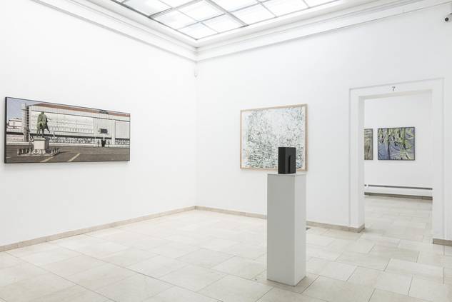 Jahresausstellung Kunstverein Rosenheim 2018, Blick in Saal 7, Foto (c) Martin Weiand