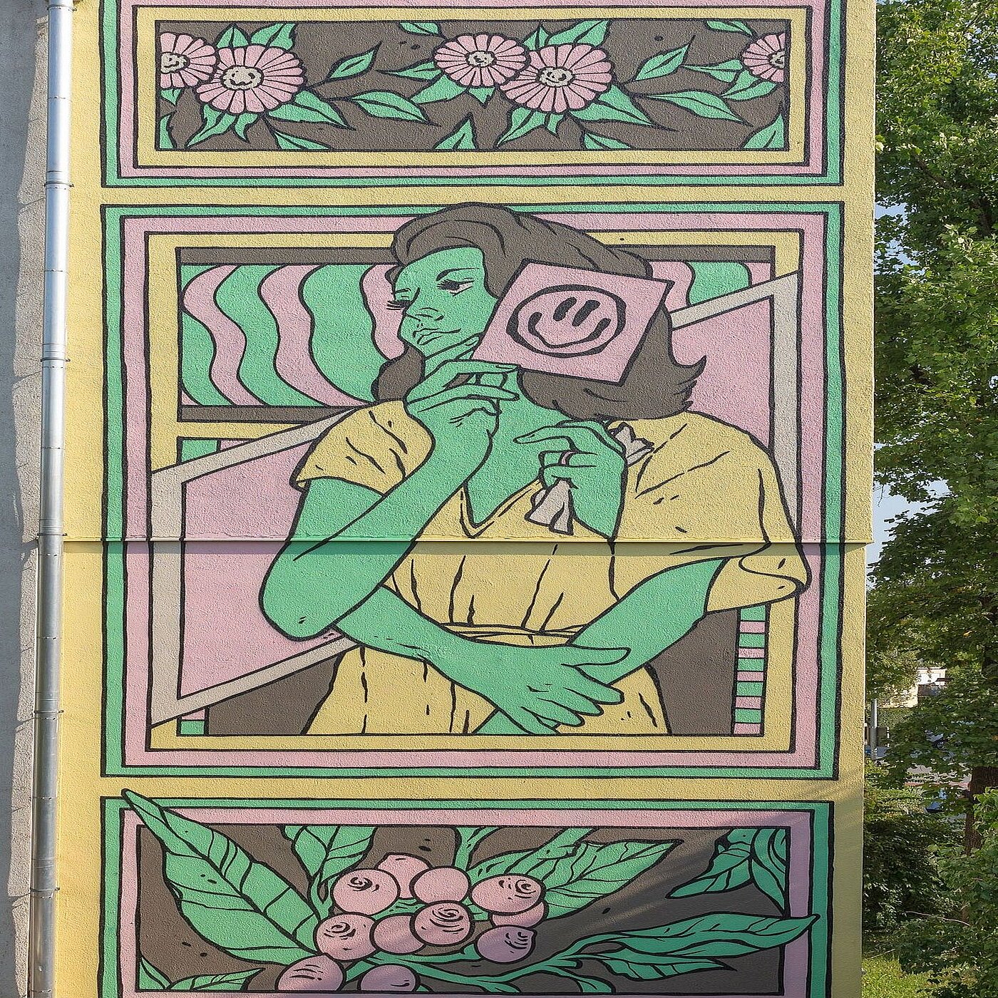 *transit art 2021, ATE, "Society", Reichenbachstraße 8, Foto © Martin Weiand