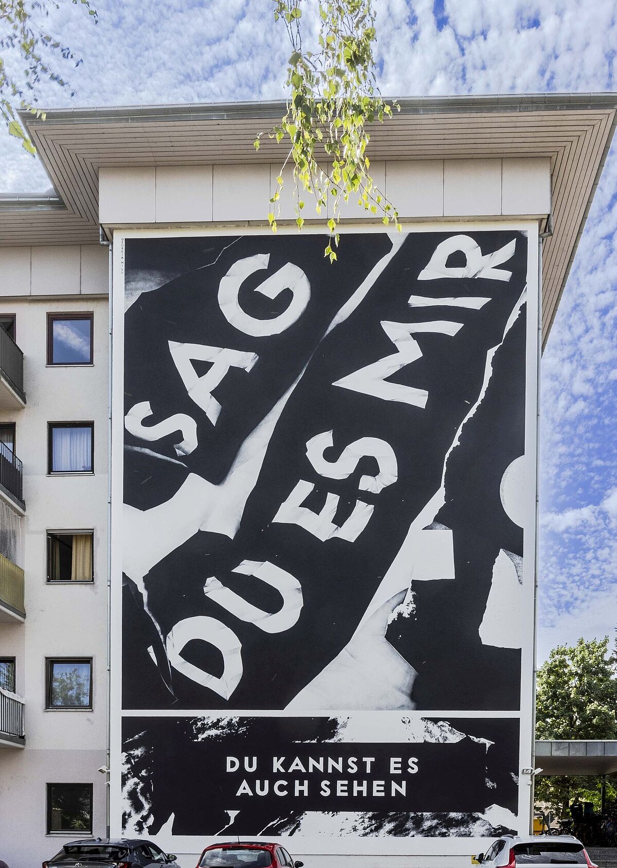 Georgia Hill, "Sag du es mir", *transit art 2025, Spitalstraße 6