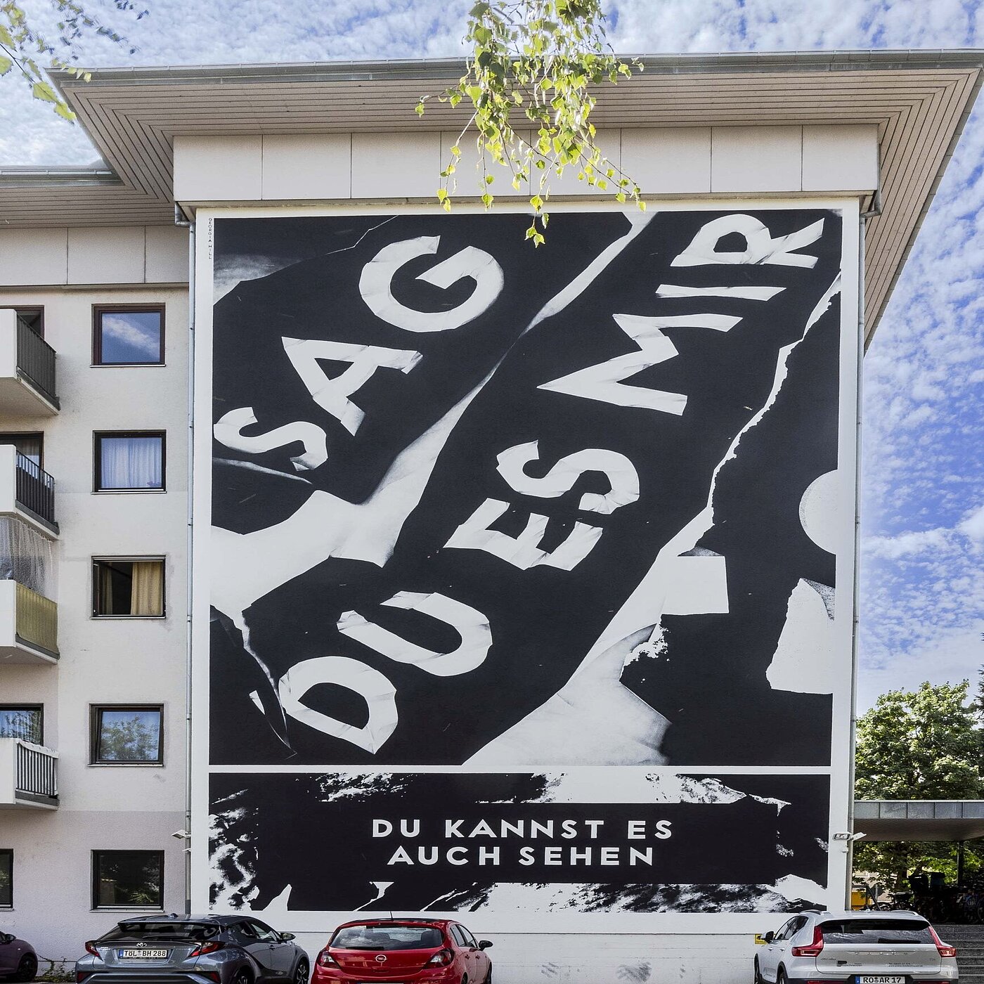 *transit art 2025, Georgia Hill, Sag du es mir, Spitalstraße 6