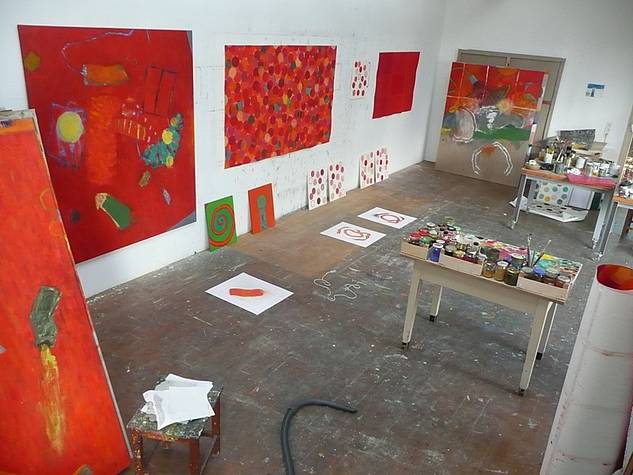 Peter Weigel, Rotmalerei, 2011 Peter Weigel, Rotmalerei, 2011