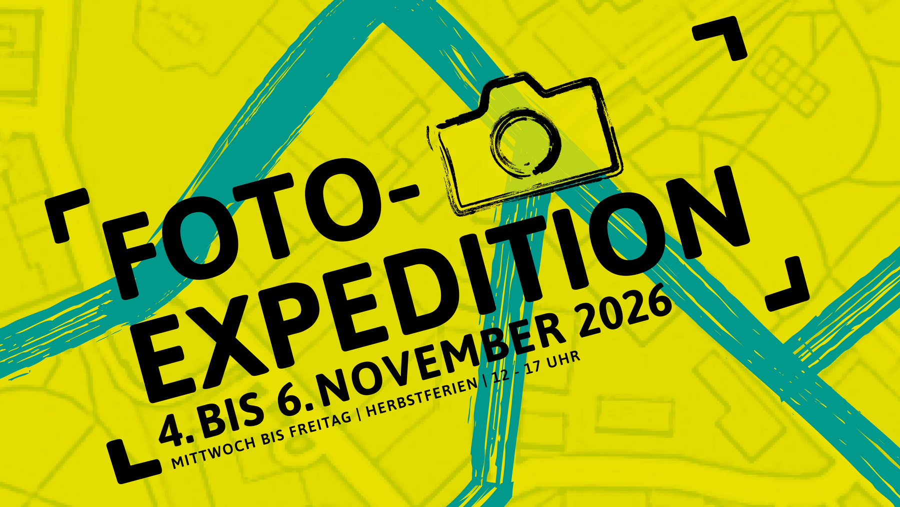 Werbeplakate zur Foto-Expedition