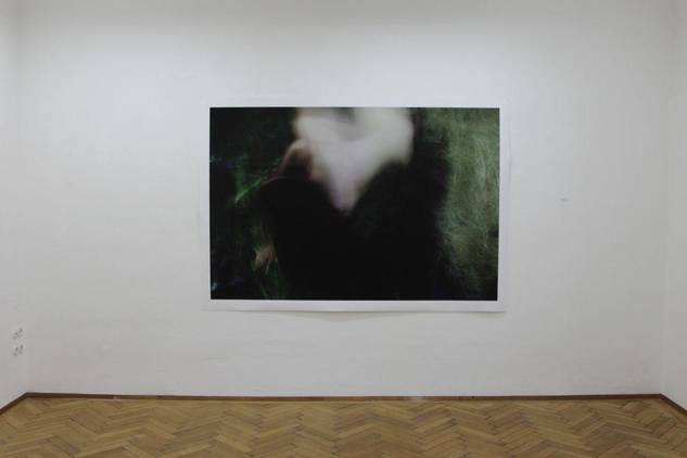 Bettina Gorn, Im Heu, Fotoprint auf Fineartpapier