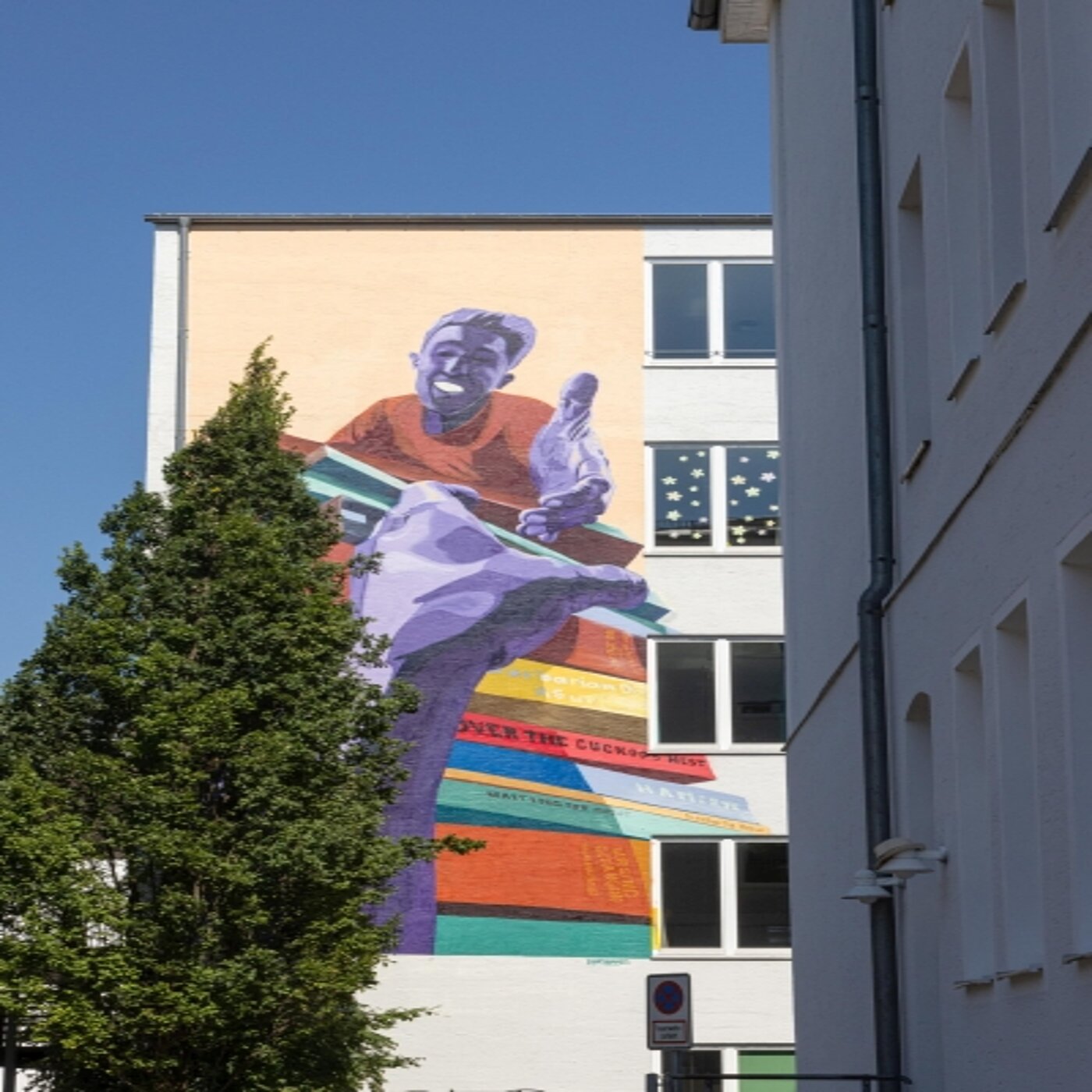 *transit art 2022, Julian Strohmeier, "Support", Sebastian Finsterwalder Gymnasium, Foto © Martin Weiand 