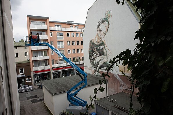 HERA, Blick von oben, Rosenheim 2020, Foto © Martin Weiand 