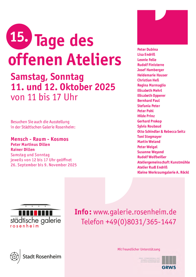 Tage des offenen Ateliers 2025 Tage des offenen Ateliers 2025