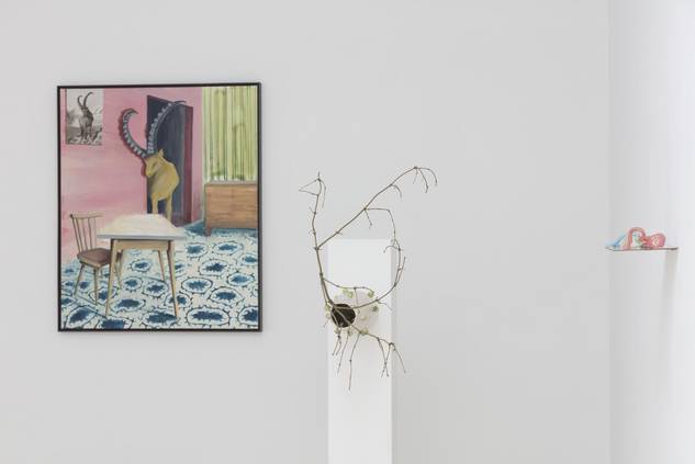 Jahresausstellung Kunstverein Rosenheim 2018, Blick in Saal 7, Foto (c) Martin Weiand