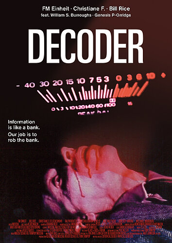 Decoder, Filmplakat © Salzgeber & Co. Medien GmbH