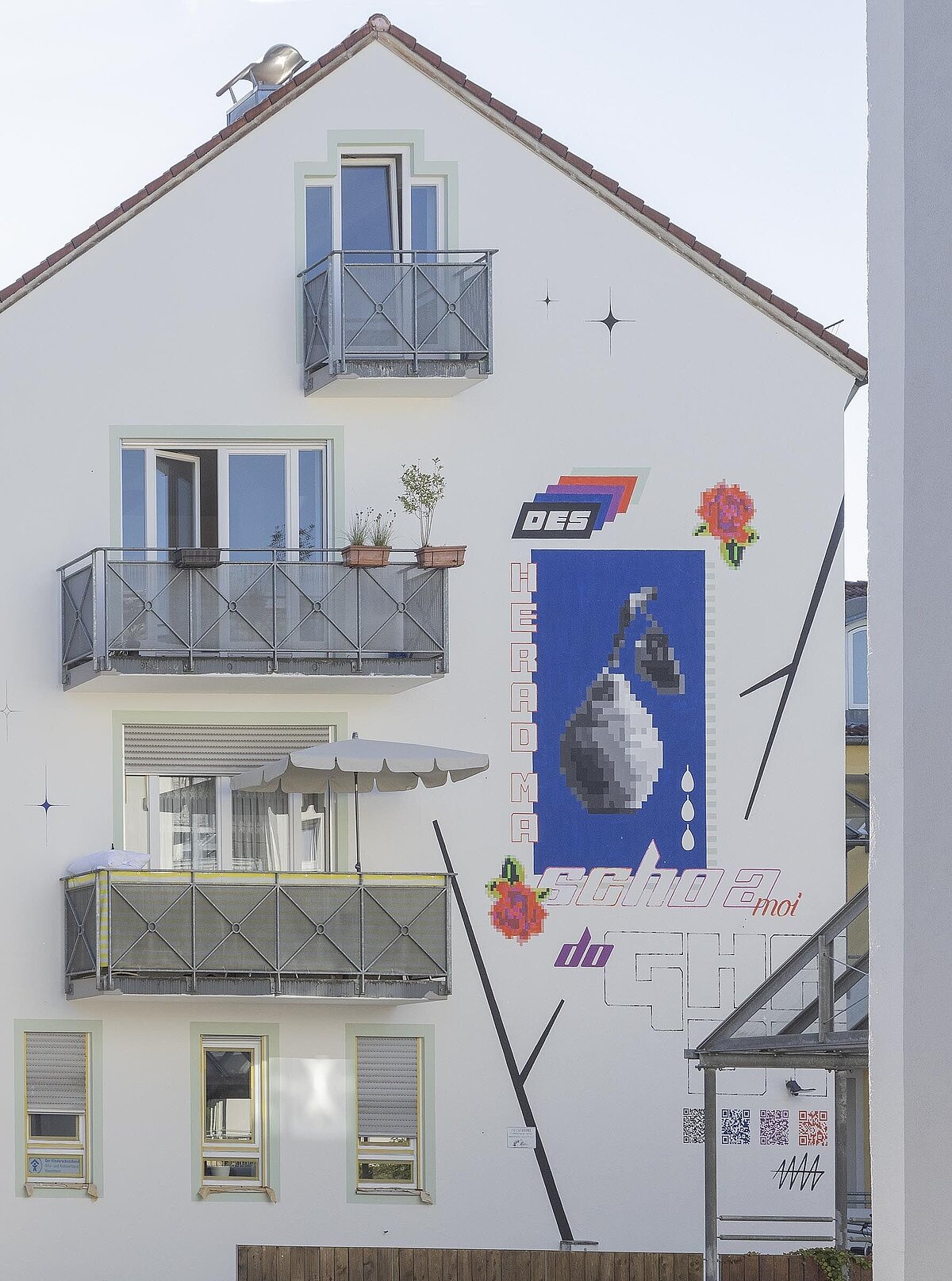 Agnes Maria Linder, "Des herad ma scho a moi da ghabt", *transit art 2023, Herbstraße 14