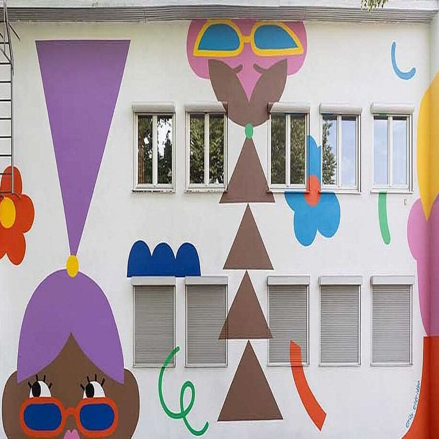 Emily Eldridge, "We gotta hang together", Johann-Rieder-Realschule
