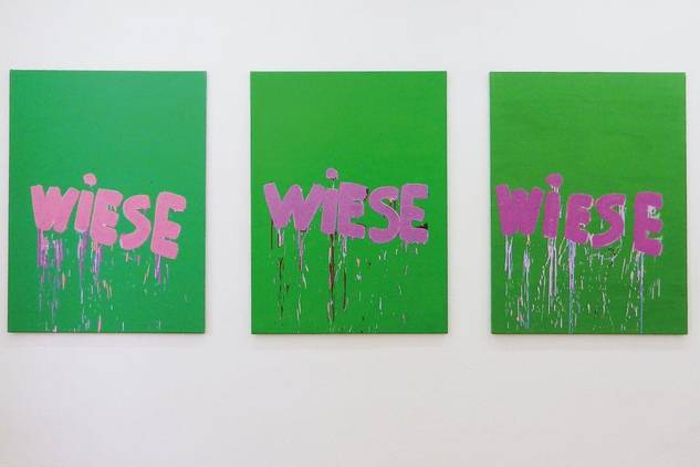 Andreas Pytlik, Wiese, Öl auf Leinwand, 2013