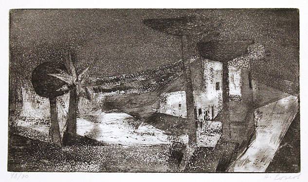 Heribert Losert, Südliche Landschaft