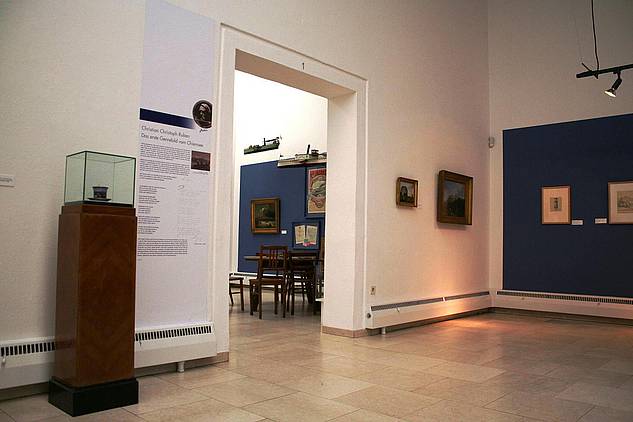 Saal 1 mit Blick in Saal 2