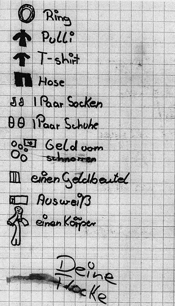 Betroffenenkunst, Projekt "Hab und Gut", Gisela Rothkegel