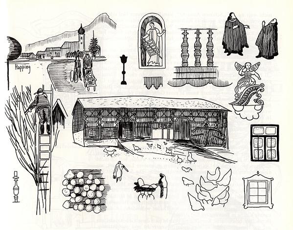 Dorfskizze Happing Dorfskizze Happing