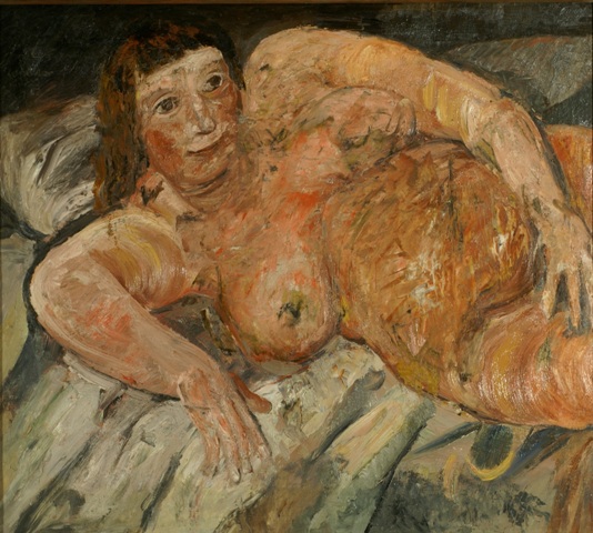 Paul Kleinschmidt 1883-1949, Liegender weiblicher Akt, 1921, Öl a. Lwd., Kunsthalle Schweinfurt Sammlung Joseph Hierling Paul Kleinschmidt 1883-1949, Liegender weiblicher Akt, 1921, Öl a. Lwd., Kunsthalle Schweinfurt Sammlung Joseph Hierling